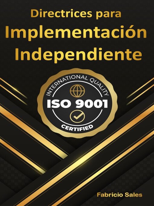 Title details for ISO 9001 by Fabricio Silva - Available